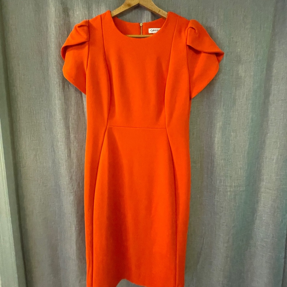 Bright Colored Calvin Klein Dress
